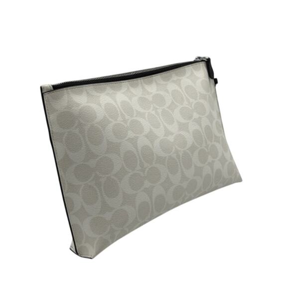 RETAIL $250 Carry All Pouch with Wristlet In Signature Canvas*Brand-New gorgeous - Picture 6 of 14